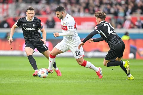 Beim letzten Aufeinandertreffen im Februar in der Bundesliga gewann der VfB Stuttgart gegen den SC Freiburg mit 1:0