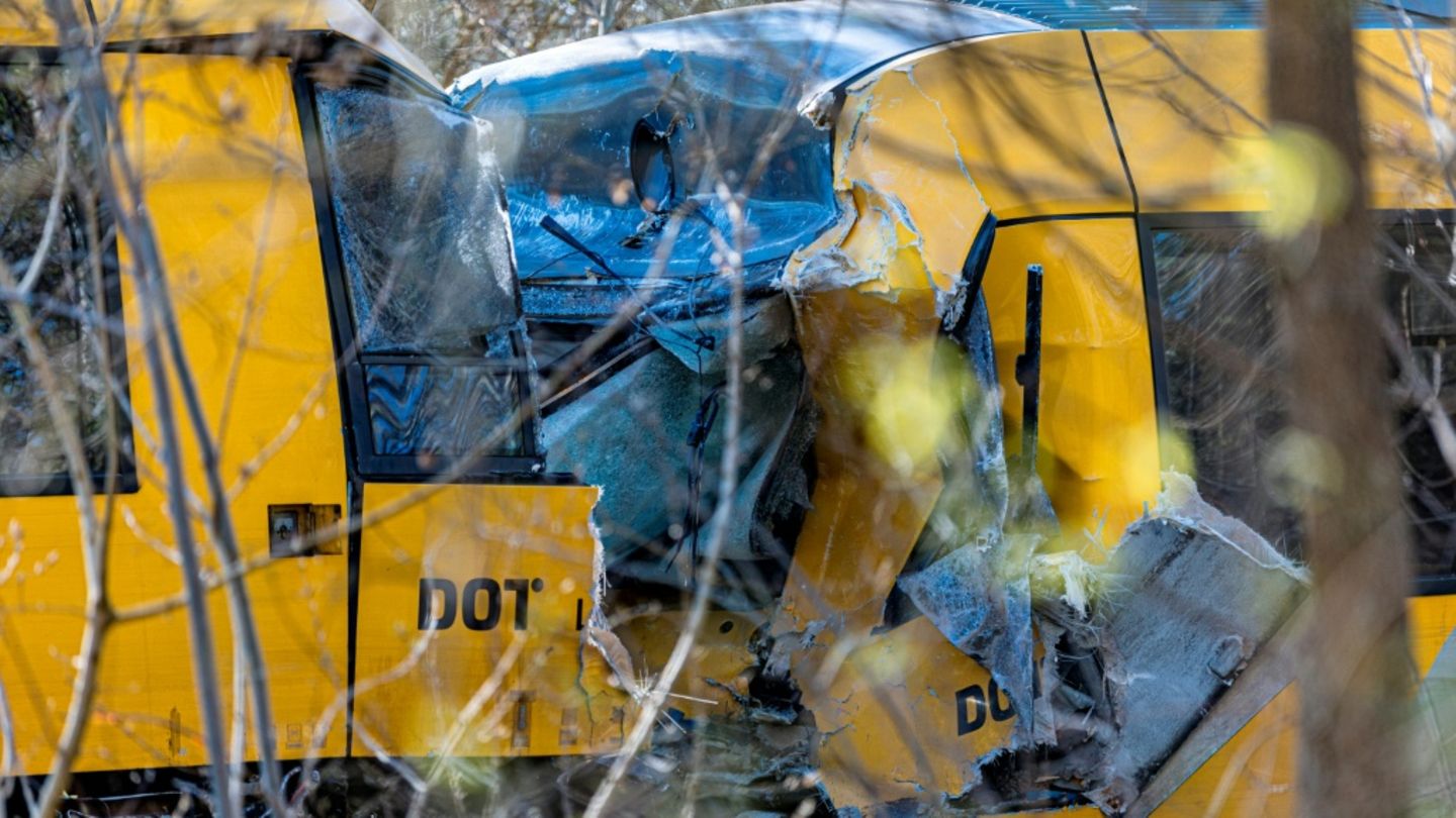 Die verunglückten Züge in Dänemark