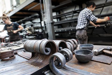 Annähernd 114.000 Menschen waren in Hamburg im Handwerk tätig. (Archivbild) Foto: Christian Charisius/dpa