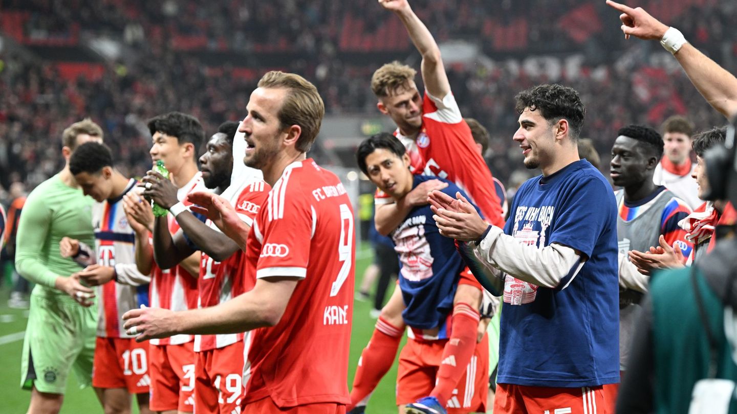 Party als Zwischenschritt: Die Bayern wollen das Triple. Foto: Federico Gambarini/dpa