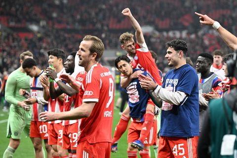 Party als Zwischenschritt: Die Bayern wollen das Triple. Foto: Federico Gambarini/dpa