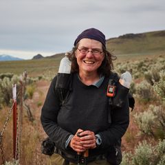 Christine Thürmer hat mehr als 70.000 Kilometer zu Fuß durch mehr als 40 Ländern zurückgelegt und ist damit die „meistgewanderte Frau der Welt“