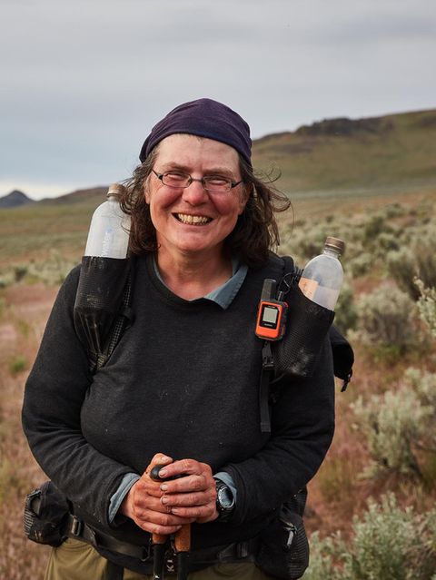 Christine Thürmer hat mehr als 70.000 Kilometer zu Fuß durch mehr als 40 Ländern zurückgelegt und ist damit die „meistgewanderte Frau der Welt“