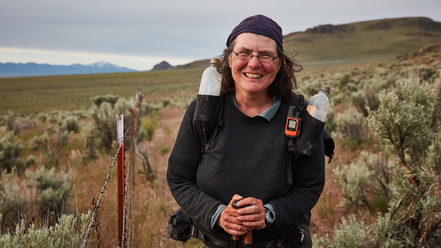 Christine Thürmer hat mehr als 70.000 Kilometer zu Fuß durch mehr als 40 Ländern zurückgelegt und ist damit die „meistgewanderte Frau der Welt“