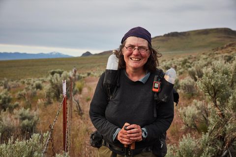 Christine Thürmer hat mehr als 70.000 Kilometer zu Fuß durch mehr als 40 Ländern zurückgelegt und ist damit die „meistgewanderte Frau der Welt“