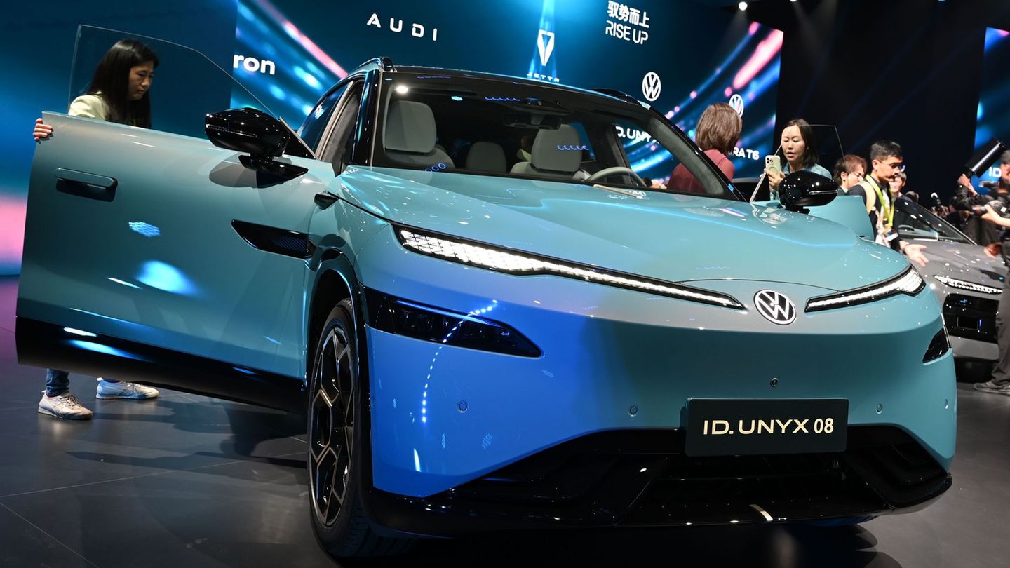 Mit dem in China entwickelten E-Modell D.Unyx 08 will VW dort wieder Boden gutmachen. (Archivbild) Foto: Johannes Neudecker/dpa