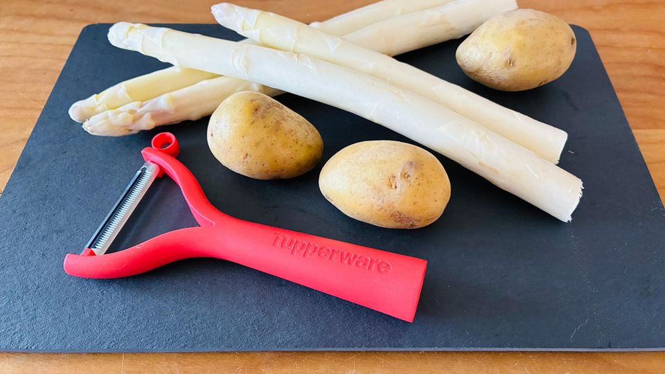 Spargelschäler von Tupperware