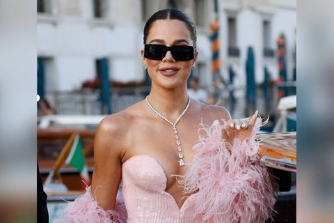 Khloé Kardashian in Venedig bei der Bezos-Sanchez-Hochzeit im Juni 2025.