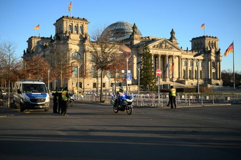 Reichstagsgebäude in Berlin