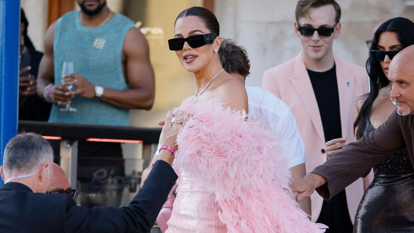 Khloé Kardashian in Venedig bei der Bezos-Sanchez-Hochzeit im Juni 2025