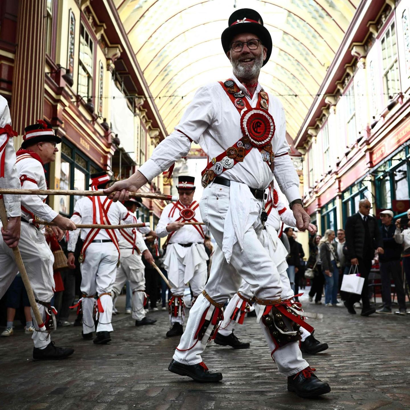 Tänzer am St. George's Day