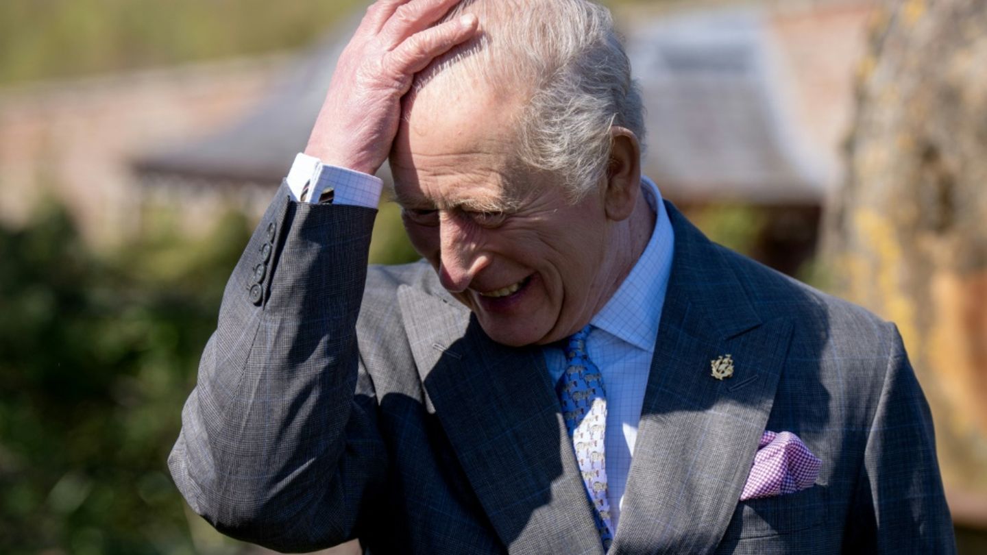 Der britische König Charles III.