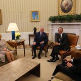 Britische Royals: Charles und Camilla bei Barack Obama im Oval Office