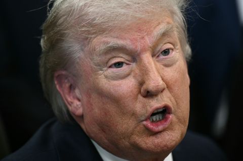 Trump am Donnerstag im Weißen Haus