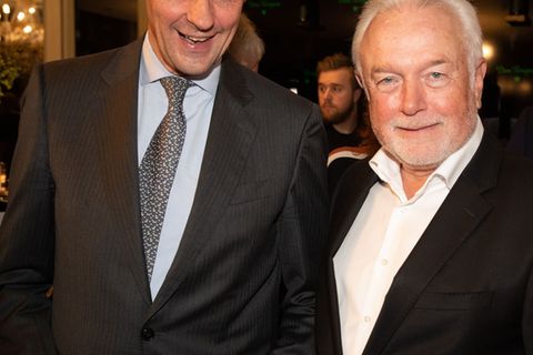 Lange ist's her: Friedrich Merz und Wolfgang Kubicki Seite an Seite. (Archivbild) Foto: Christian Charisius/dpa