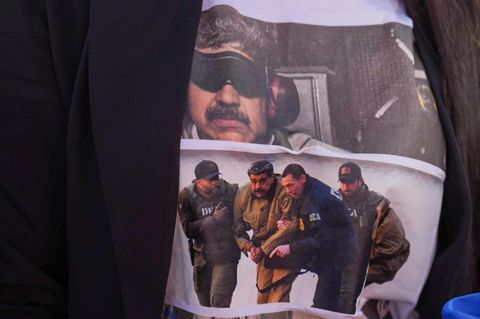 Venezuelas Präsident Nicolás Maduro wurde im Januar von US-Truppen festgenommen