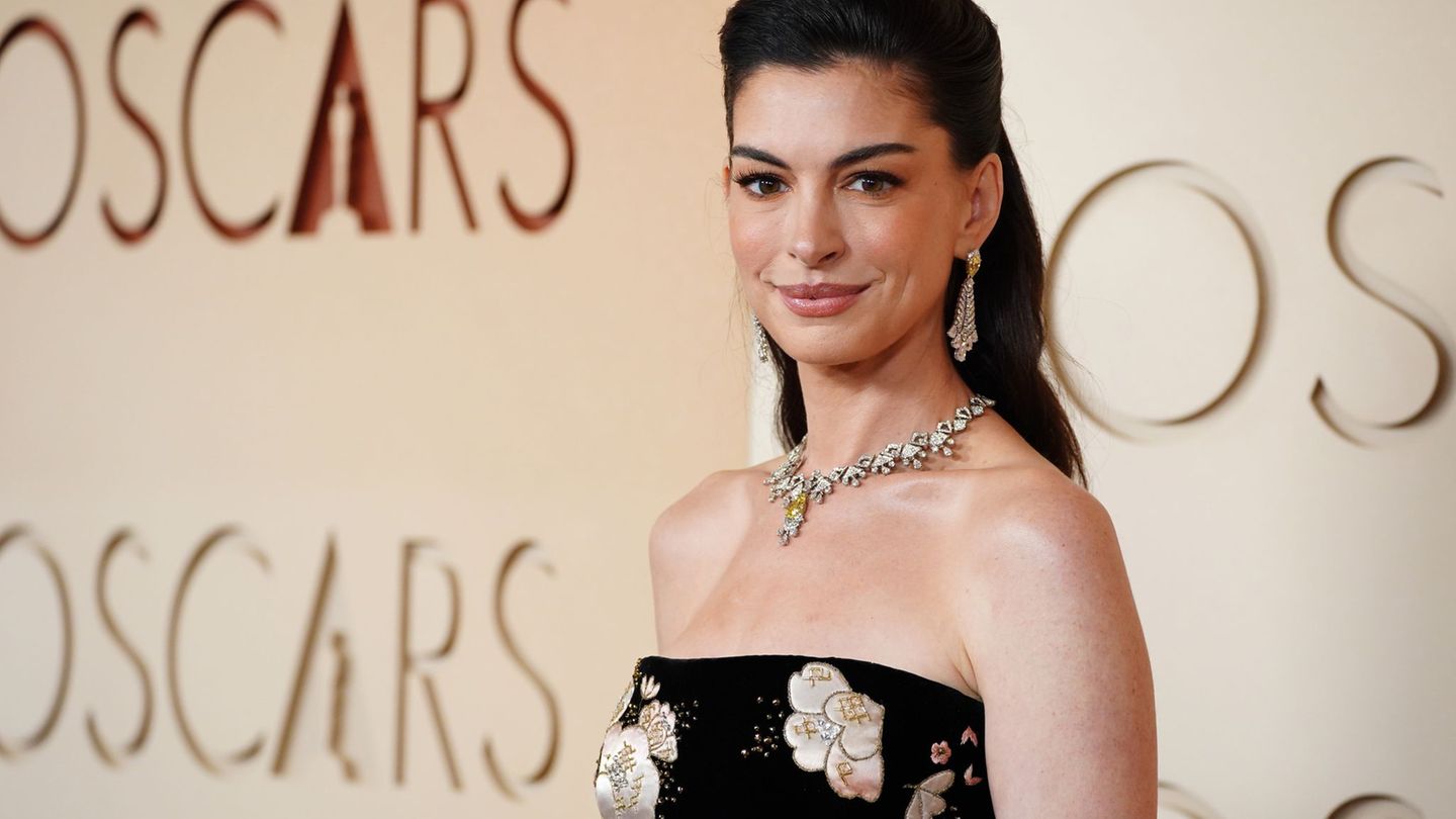 Oscar-Preisträgerin Anne Hathaway spielt in ihrem neuen Film "Mother Mary" eine Popsängerin. (Archivbild) Foto: Jordan Strauss/I