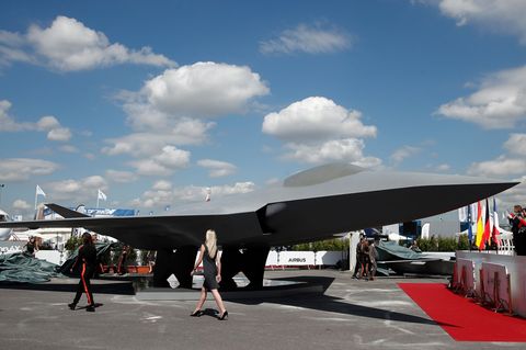 Das Ringen um das deutsch-französische Luftkampfprojekt FCAS geht erst einmal weiter. (Archivbild) Foto: Benoit Tessier/POOL Reu