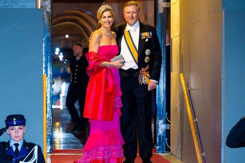 Königin Máxima war am Donnerstag der modische Star des Diplomaten-Dinners.