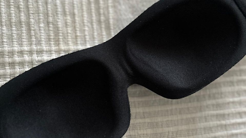 Innenleben der Ohropax Schlafmaske