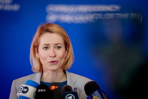 EU-Chefdiplomatin Kaja Kallas will nach der Abwahl Orbans bisherige Tabus bei Russland-Sanktionen infrage stellen. Foto: Kay Nie