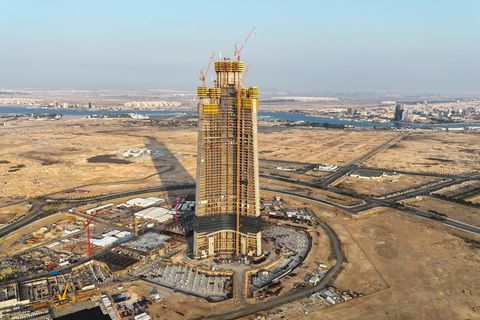 Jeddah Tower in Saudi-Arabien