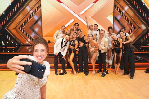 Bianca Heinicke mit anderen Let´s Dance Teilnehmern
