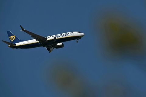 Maschine von Ryanair