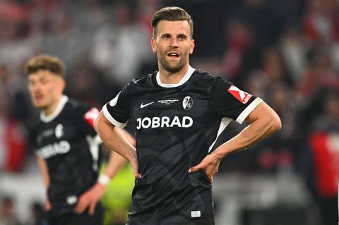 Frust und Unverstädnis: Der Treffer von Lucas Höler zählte nicht. Foto: Tom Weller/dpa