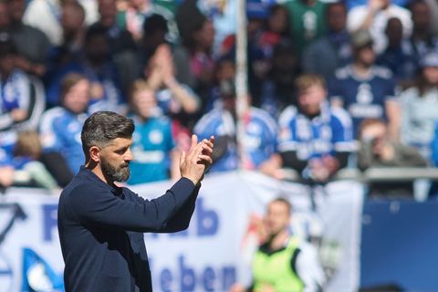 Miron Muslic geht selbstbewusst ins Spitzenspiel der 2. Bundesliga. (Archivbild) Foto: Bernd Thissen/dpa