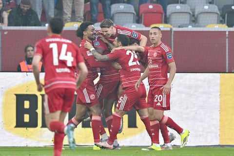 Fortuna Düsseldorf hat seit langer Zeit mal wieder Grund zur Freude. Foto: Anke Waelischmiller/dpa