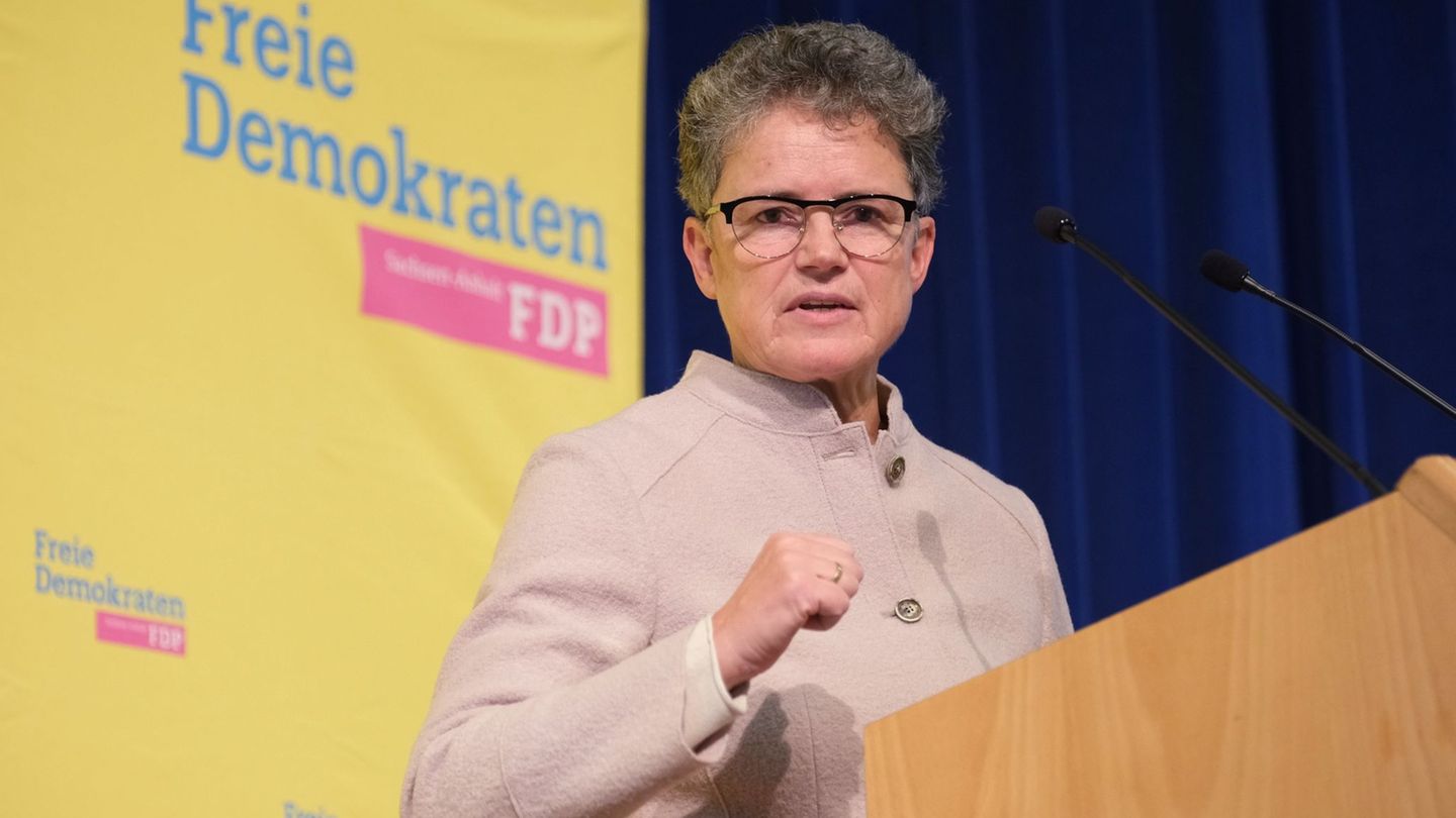Lydia Hüskens ist derzeit Ministerin für Infrastruktur und Digitales. Sie ist FDP-Spitzenkandidatin für die Landtagswahl. (Archi