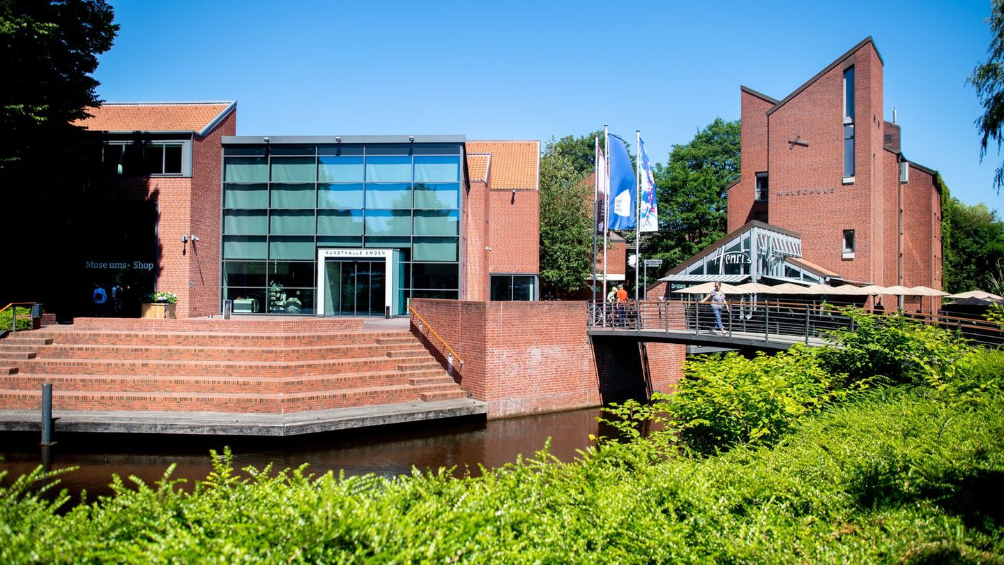 Zum Kunsthallen-Jubiläum wird der Bundespräsident in Emden erwartet. (Archivbild) Foto: Hauke-Christian Dittrich/dpa