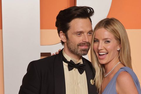 Sebastian Stan und Annabelle Wallis auf einem Event im März 2025.