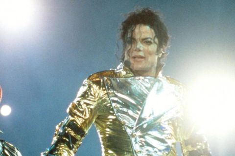 Michael Jackson während eines Auftritts im Jahr 1996.