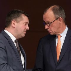 Entzweit dank Rentenreform: Sven Schulze und Friedrich Merz