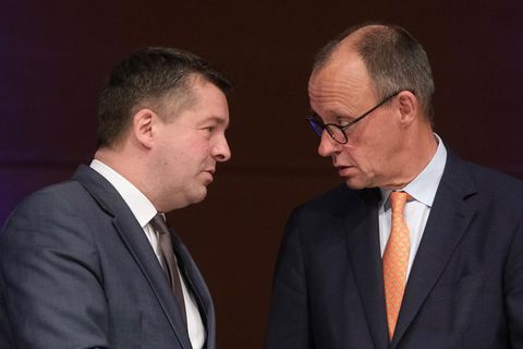 Entzweit dank Rentenreform: Sven Schulze und Friedrich Merz