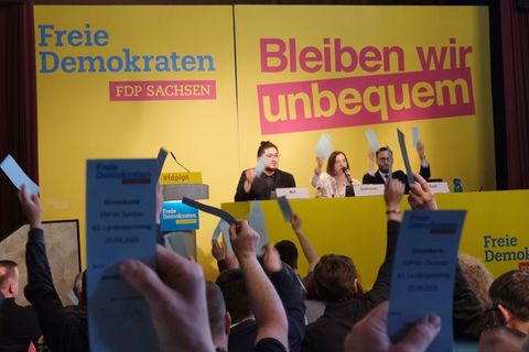 FDP Sachsen fordert radikalen Umbau bei Steuern und Abgaben. Foto: Sebastian Willnow/dpa