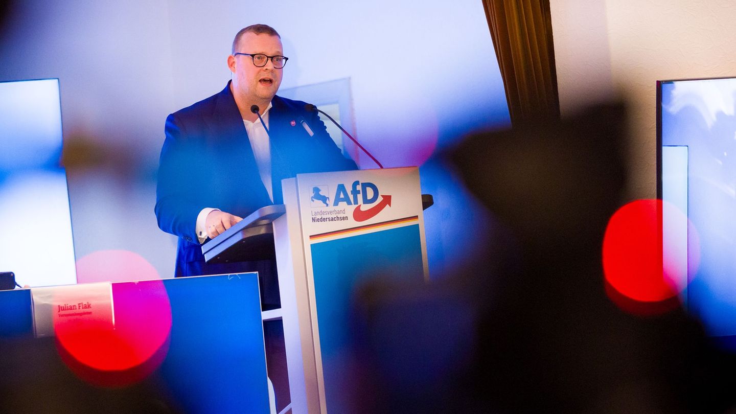 Landesparteitag in Dötlingen: AfD Niedersachsen setzt trotz Kritik weiter auf Schledde