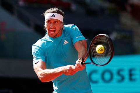 Erreichte die dritte Runde in Madrid: Alexander Zverev Foto: Pablo Garcia/AP/dpa
