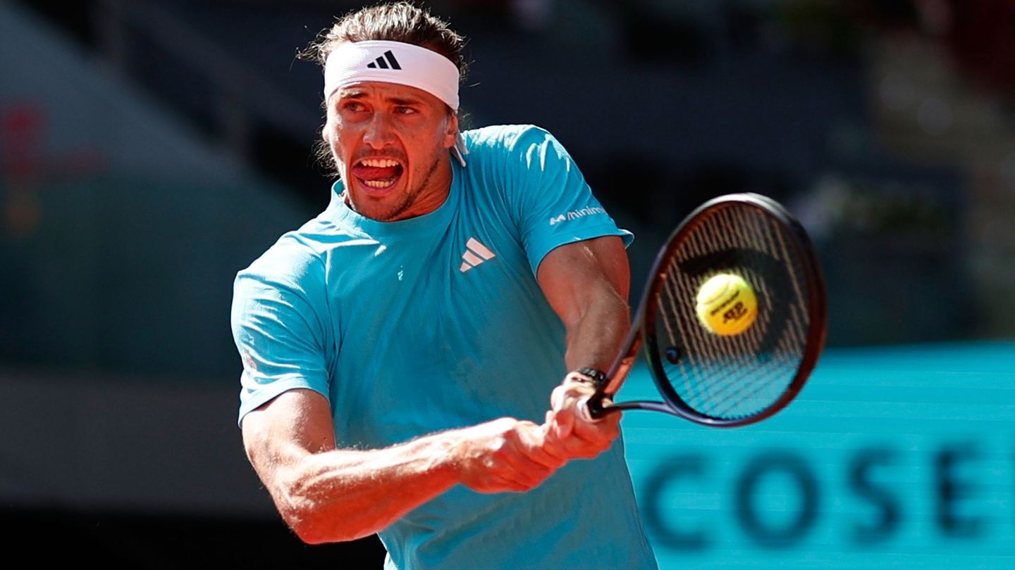 Erreichte die dritte Runde in Madrid: Alexander Zverev Foto: Pablo Garcia/AP/dpa