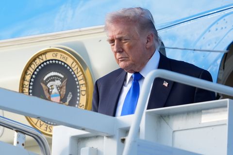 Nach Trumps Ansicht haben die USA alle Trümpfe in der Hand. Foto: Manuel Balce Ceneta/AP/dpa