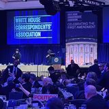 Saal des White House Correspondents' Dinner in Washington