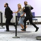 Gäste aus Saal evakuiert