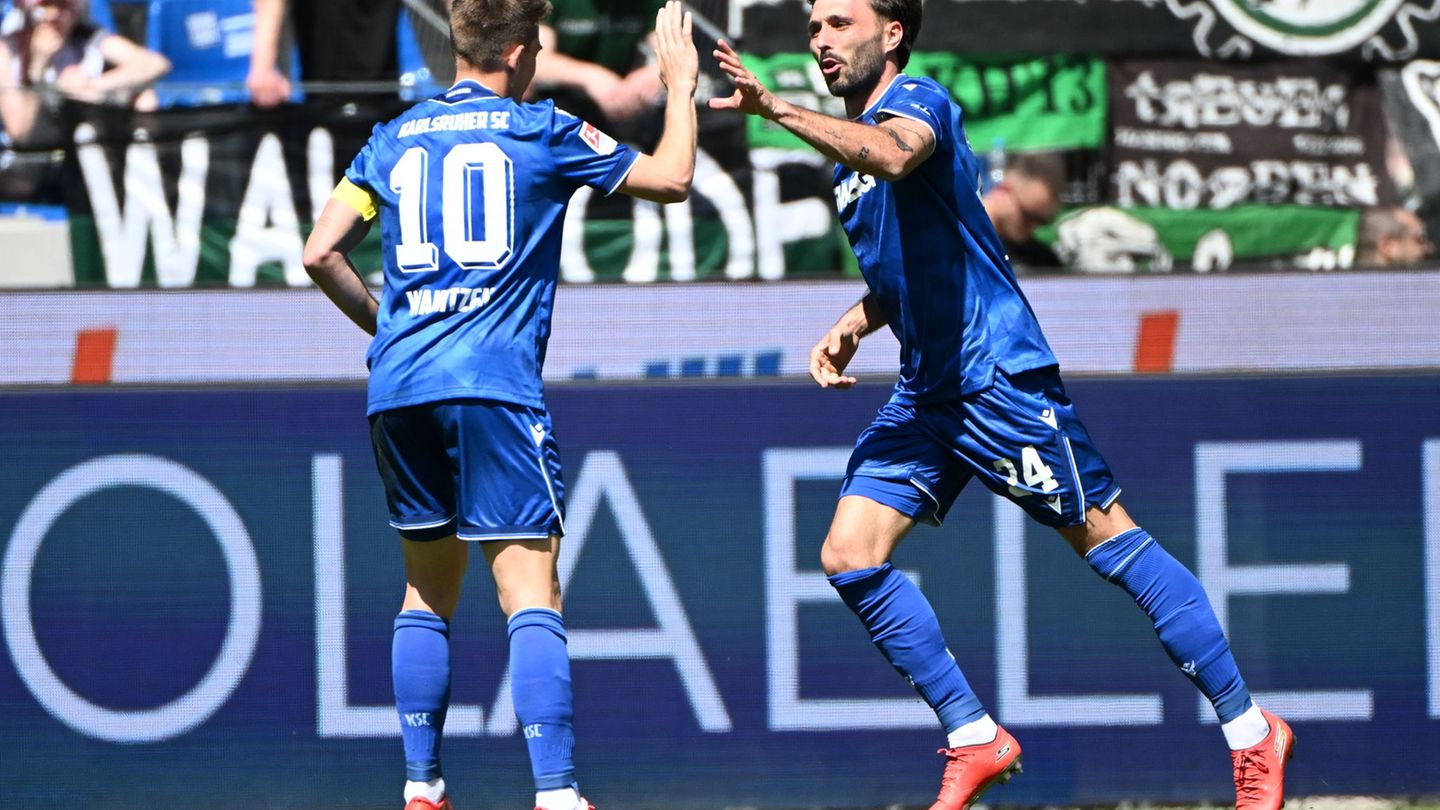 2. Fußball-Bundesliga: Tor und offene Pläne: Schleuseners Abschiedstournee beim KSC