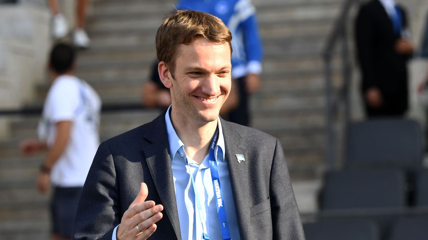 Tim Kauermann ist neuer Chef des Hertha-Aufsichtsrates. Foto: Sebastian Räppold/Matthias Koch/dpa