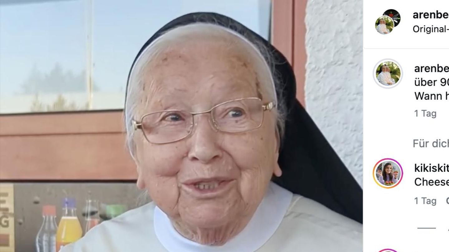 Rührendes Video: 92-jährige Nonne isst zum ersten Mal Döner – und schwebt im siebten Himmel