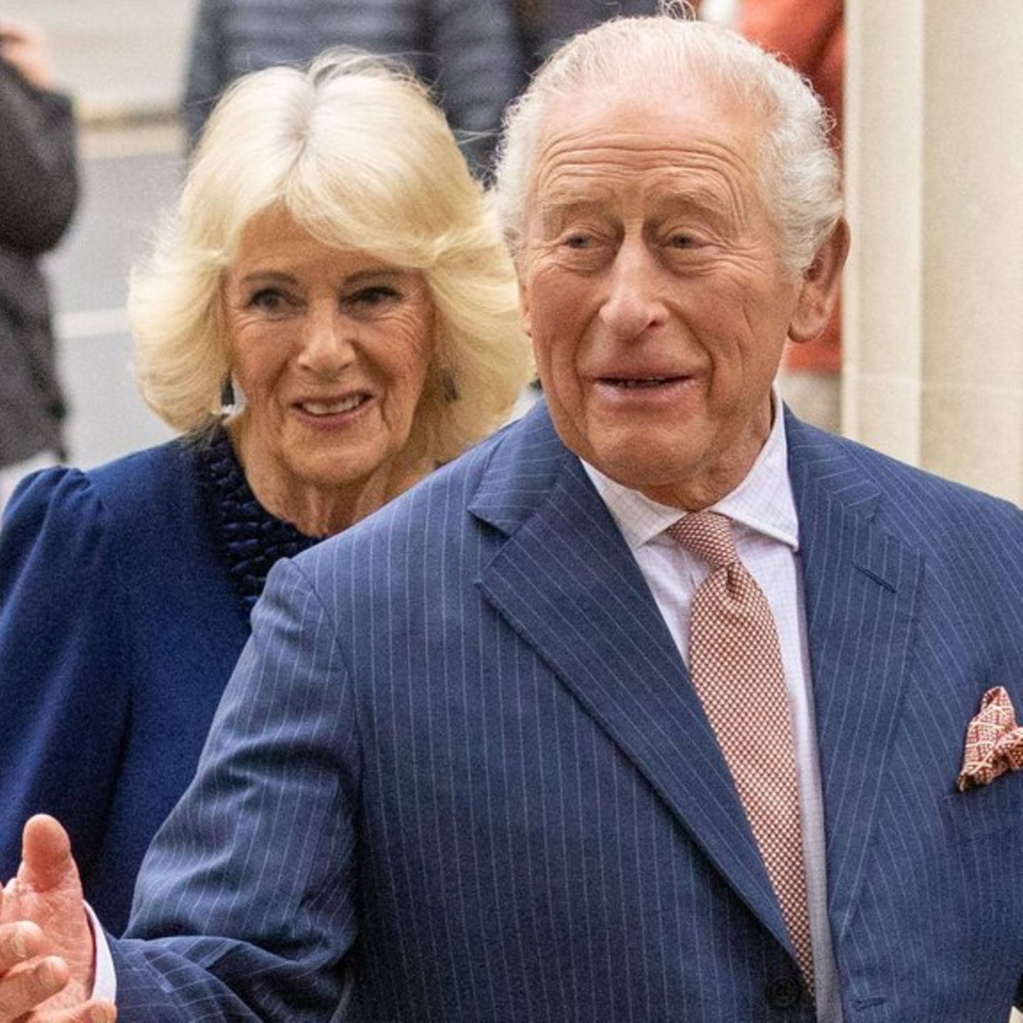 König Charles III. und Königin Camilla vor wenigen Tagen in London.