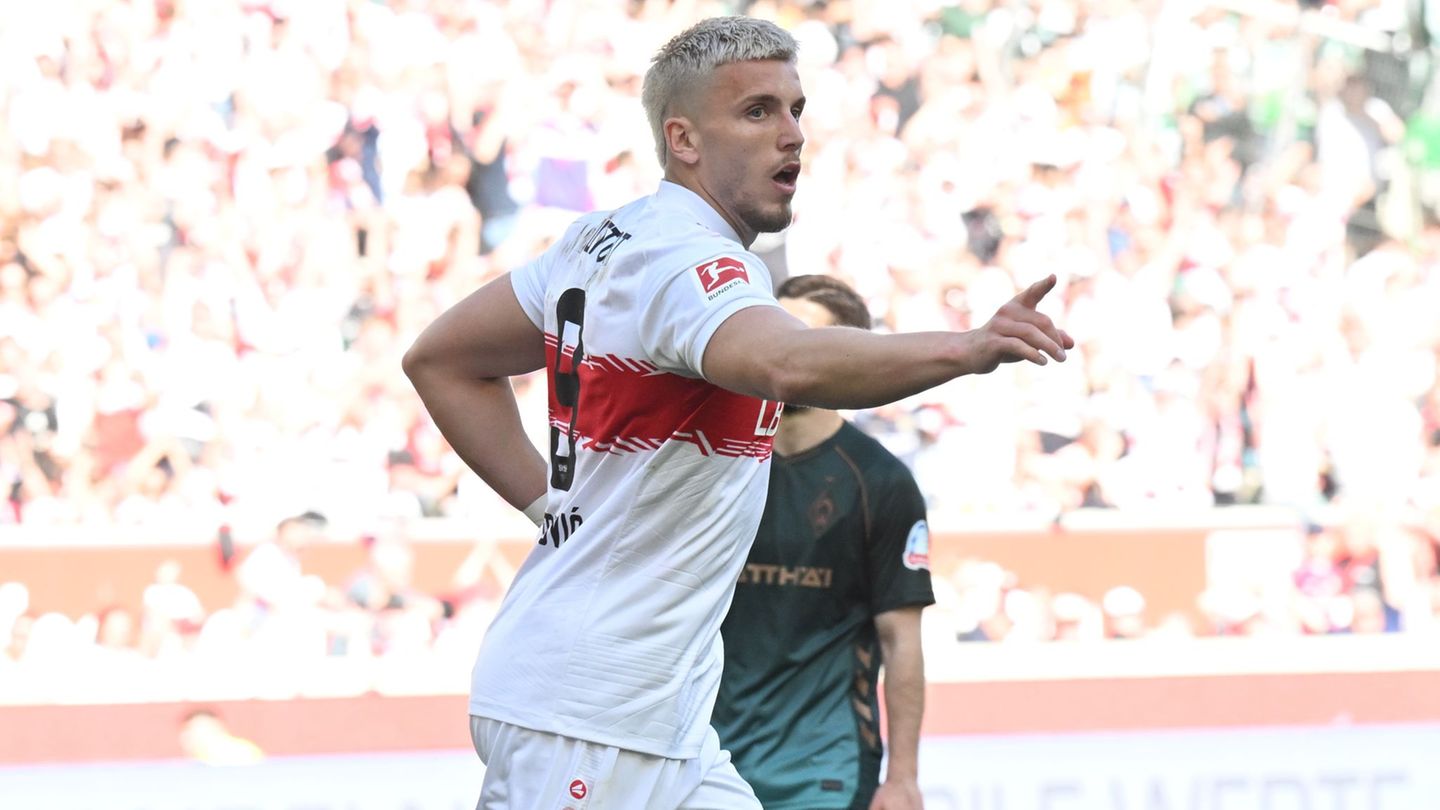 Fußball-Bundesliga: Pokal-Finalist VfB lässt Punkte gegen Werder liegen