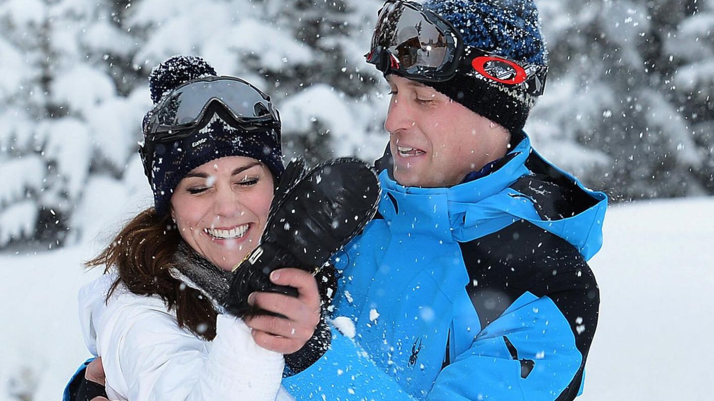 Kate und William 2016 im Skiurlaub